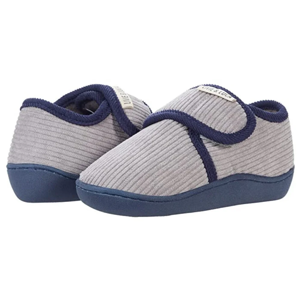 Livie & Luca Hug Toddler 8 Gray Round Toe Adjustable Strap Casual Shoes GAL1630